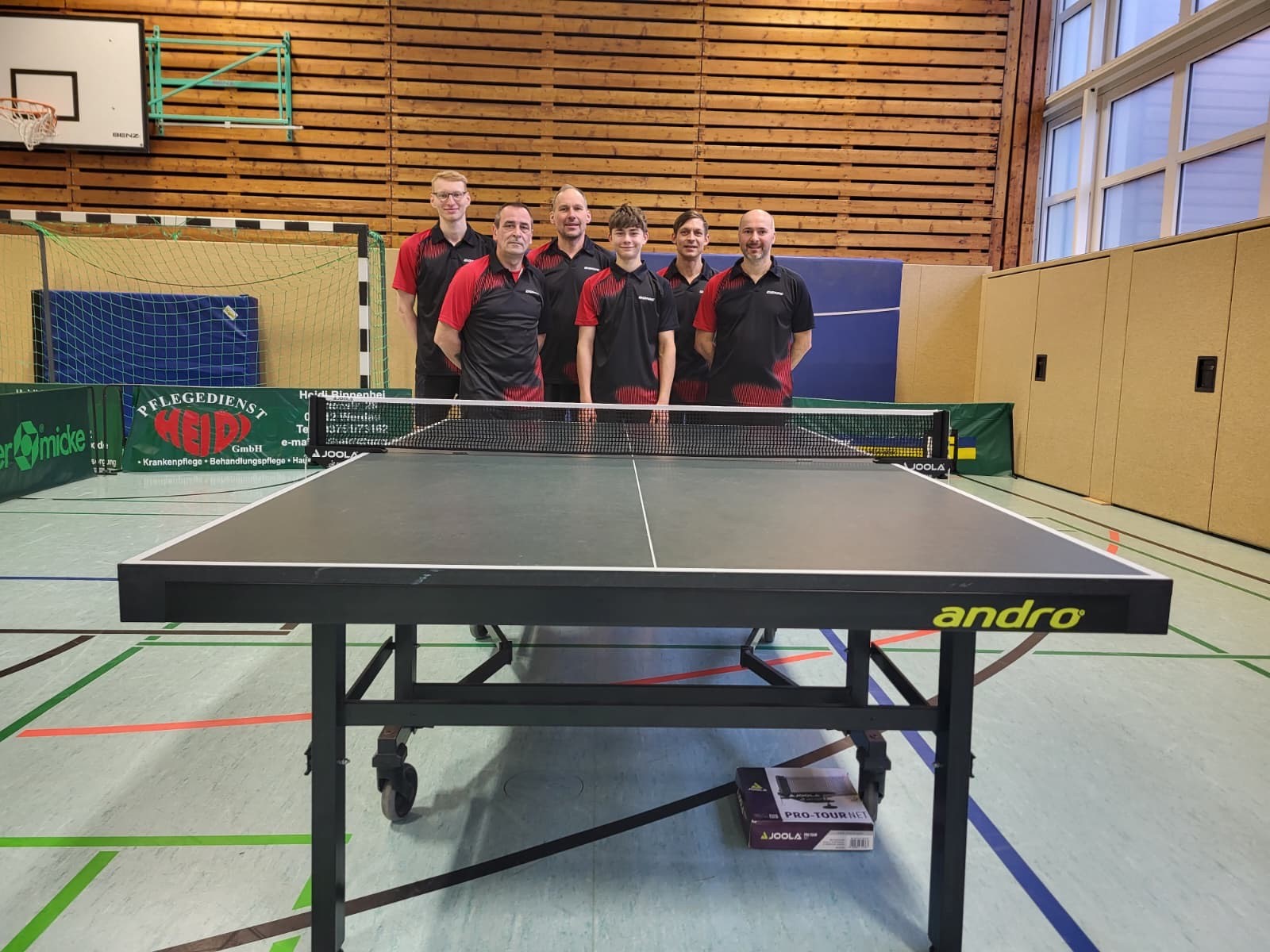 Mannschaftsfoto der 1. Mannschaft Saison 2025/2026